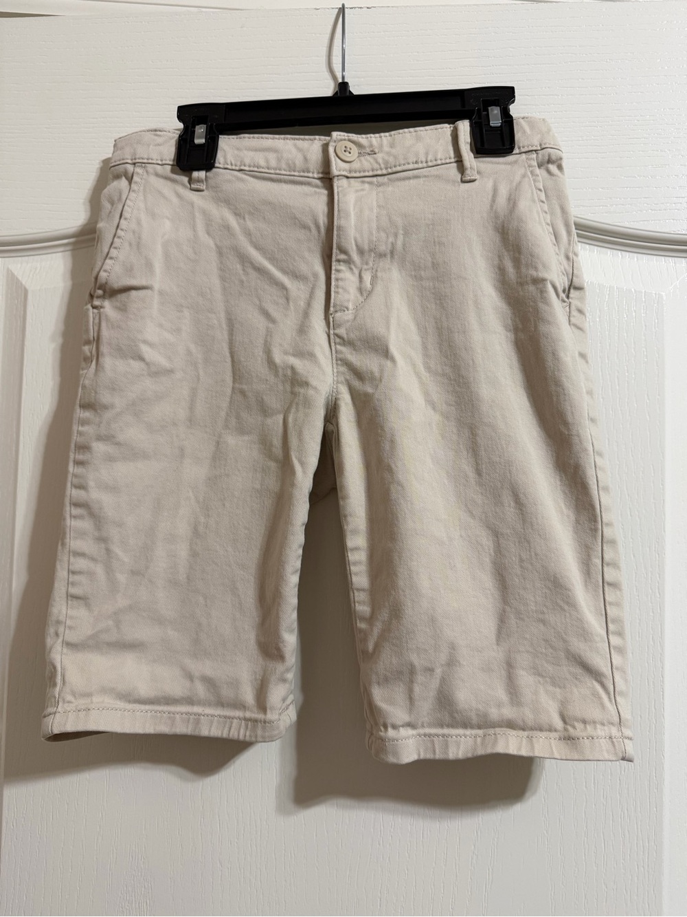 Girls Children’s Place Bermuda Shorts in Cream